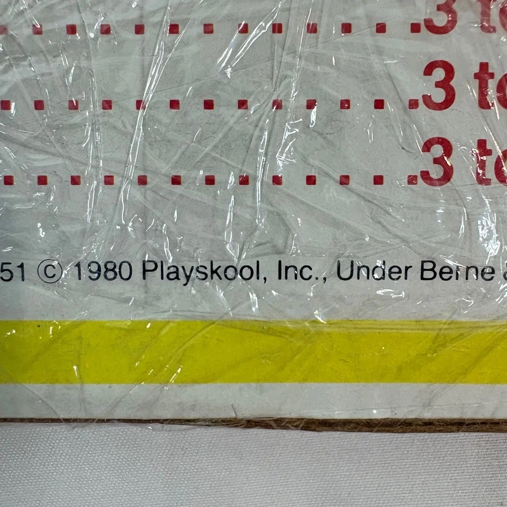 Vintage Playskool Disney Woodboard Puzzle 190 10 Pc Huey Dewey Louie Ages 2-4